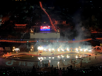 年初三晚7点，“梅州网”抖音号！与丰顺大宝山“千年火龙”一起云上过大年！