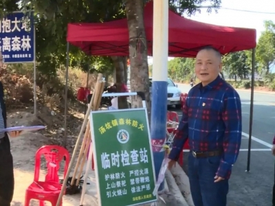 合力筑牢森林“防火墙”！丰顺县这样做...