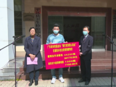 平远县举行陈伟杰先生支援家乡抗击疫情捐赠仪式