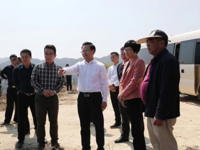 曾永祥率队到丰顺北斗镇调研现代农业和文旅项目建设