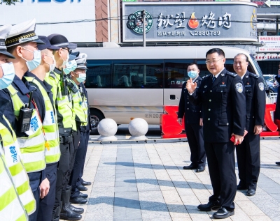 宁惠军看望慰问节日坚守岗位的警辅人员：为大家欢度春节创造安宁祥和环境