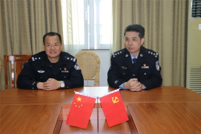 吴东海看望慰问蕉岭森林警察大队民警