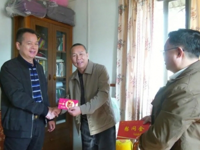 市退役军人事务局到平远县慰问伤残军人和参战立功退役军人