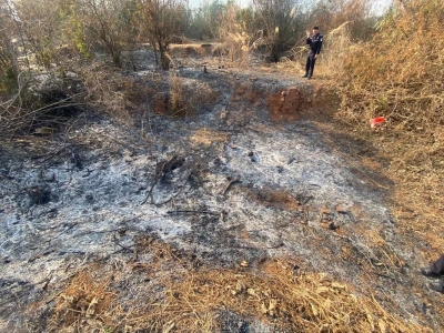 祭祀莫“惹”火！一村民上坟烧杂草，引发山火被行拘