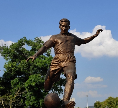 行走梅江丨休闲胜地足球文化公园