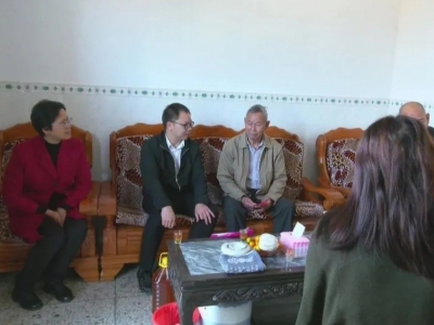 周小勇到平远八尺镇开展督查和慰问活动