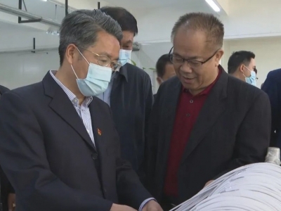 入企业、进车间，县长为五华企业发展加油鼓劲！