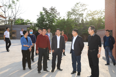 朱国城到梅江区长沙镇调研：奋力打造宜居宜业美丽家园