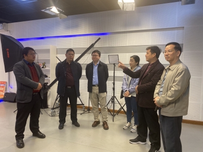 中国地图出版集团地图文化分社调研组到梅州日报社参观考察