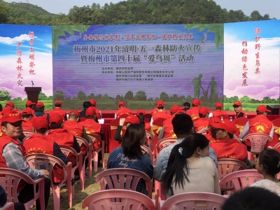 保护森林 爱鸟护鸟！这节“双料课堂”，让梅州市民把满满收获带回了家~