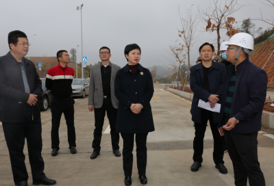 钟秀堂率队调研检查项目建设和资源配置工作