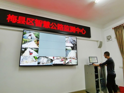 全市率先！梅县区这些路桥装上了“智慧大脑”，加“数”前行~