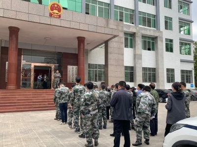 发现一宗、查处一宗！五华长布镇开展违规建坟整治行动