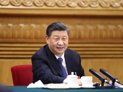 习近平同党外人士共迎新春