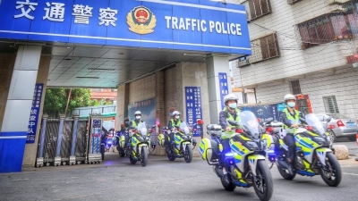 今日，蕉岭启动交通秩序整治“百日行动”！