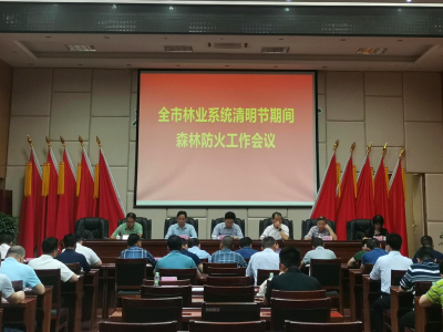 全市林业系统清明节期间森林防火工作会议召开：压实责任  坚决打赢森林防火攻坚战
