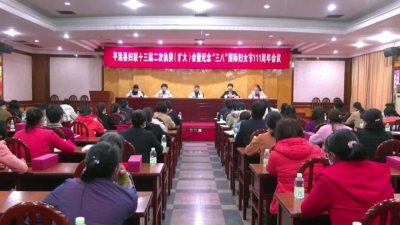 平远县妇联召开十三届二次执委（扩大）会暨纪念“三八”国际妇女节111周年会议