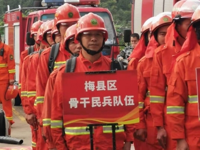 一道道“迷彩”风景线！梅县区人武部全面推进正规化建设