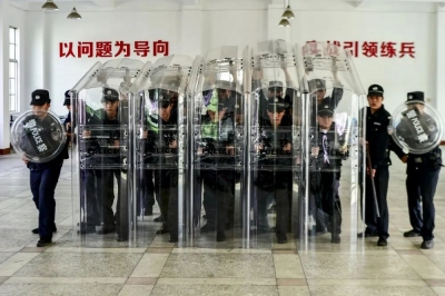 提升参练队员作战能力！梅江分局开展春季大练兵活动