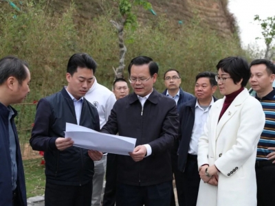 曾永祥督导丰顺汤坑镇“两区三村”美丽乡村连片示范工程建设进展