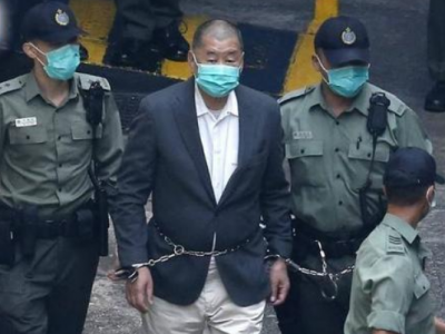 法庭裁定黎智英涉非法集结案所有控罪表证成立