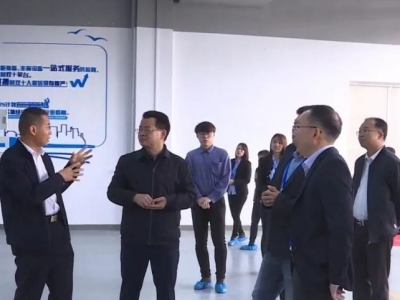 廖茂忠率队开展“暖企”走访调研活动