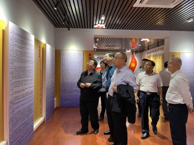 孙亚夫一行到梅调研党史学习教育开展情况和乡村振兴等工作