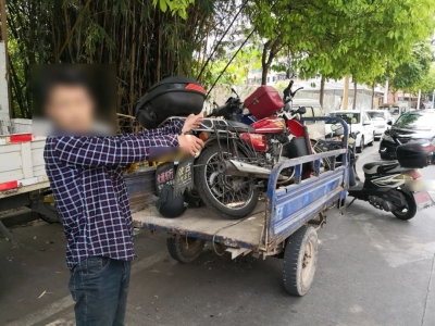 “卖”摩托买酒？先换来拘留！