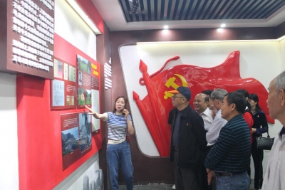 梅江区西阳镇开展党员学习交流活动