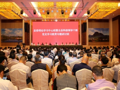 学习动态丨平远县委理论学习中心组暨全县科级领导干部党史学习教育专题研讨班开班