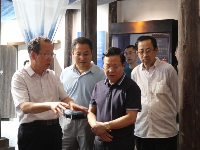 甘肃省兰州市人大常委会考察组来梅考察：加强交流合作 共推地方发展