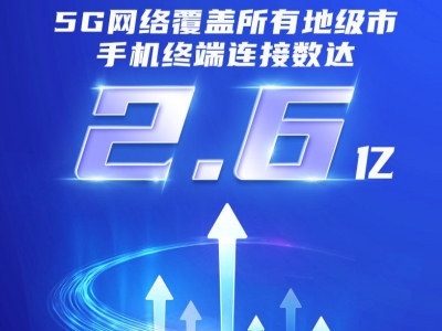 我国建成全球规模最大的5G移动网络