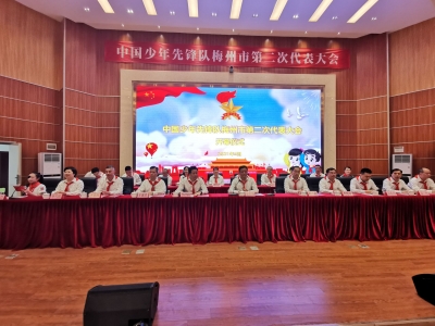 刚刚！中国少年先锋队梅州市第二次代表大会开幕！