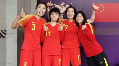 国家队梅州“四朵金花”表现出色！中国女足赢得东京奥运会入场券