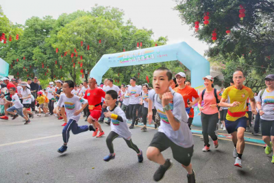超燃！富力乐跑500人团为梅县创森开跑~~
