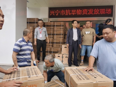 下得好，这场“及时雨”！一台台水泵，送到了兴宁农户们手上~