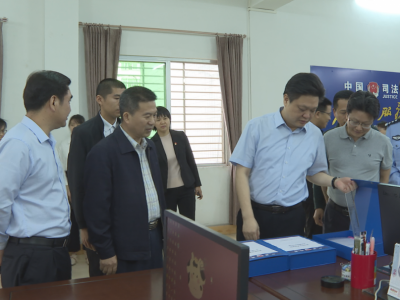 陈伟明、刘鸿涛督导调研蕉岭县政法队伍教育整顿工作