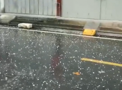 V视丨下午，又下冰雹！在丰顺县…