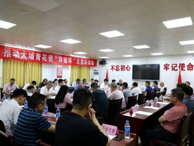 大埔县召开推动大埔青花瓷“双循环”发展座谈会