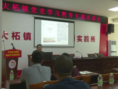 学习动态丨平远县大柘镇举办党史学习教育专题宣讲会