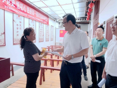 曾尚忠到梅江区江南街道检查全国文明城市创建工作：聚焦问题狠抓整改 全面提升创建水平