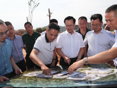 曾永祥廖茂忠率队到海珠（丰顺）产业园区调研重点项目建设推进情况