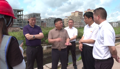 吴晖调研重点项目建设和督察环保工作