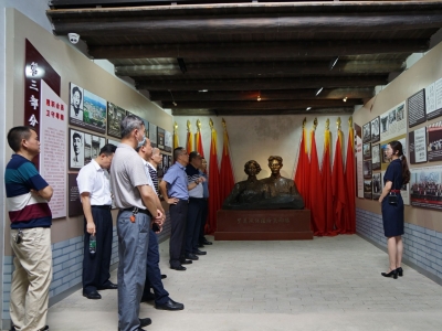 踏寻先辈足迹，探寻红色之旅！人行兴宁支行到罗屏汉故居开展党史学习教育