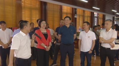 潮州市湘桥区考察团来蕉学习考察