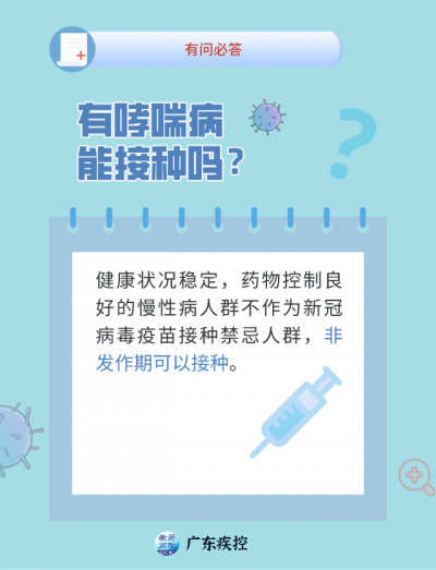 有问必答 | Part1：这些情况能打新冠疫苗吗？