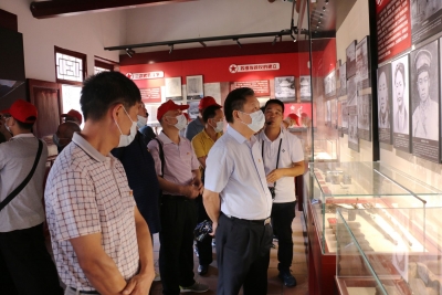 学习动态丨何建元率队赴汕尾海丰彭湃故里开展党史学习教育