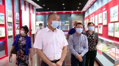 肇庆市政协考察组一行到大埔考察