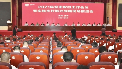 刚刚！全市农村工作会议暨实施乡村振兴战略现场推进会在蕉岭召开