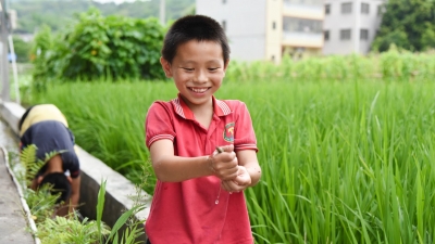新视界丨童心纯净 山水为伴...这个夏天，山里娃的笑容有点甜~